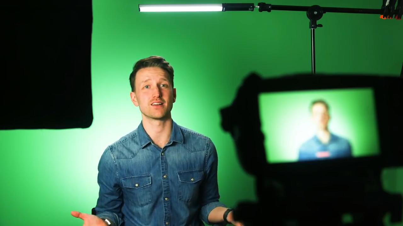 How to make a DIY green screen using matte paint as an alternative