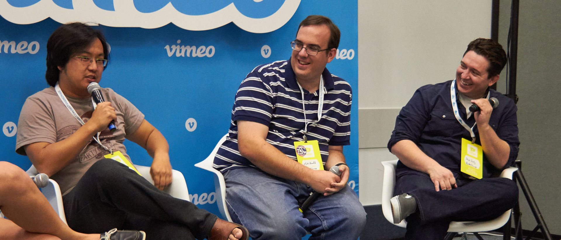 RocketJump at the Vimeo panel at VidCon